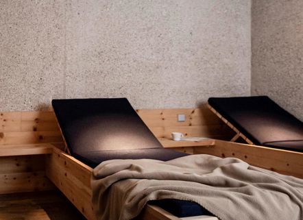 Liegen in einem der Ruheräume