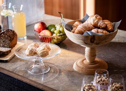Il nostro buffetto della colazione con prodotti regionali