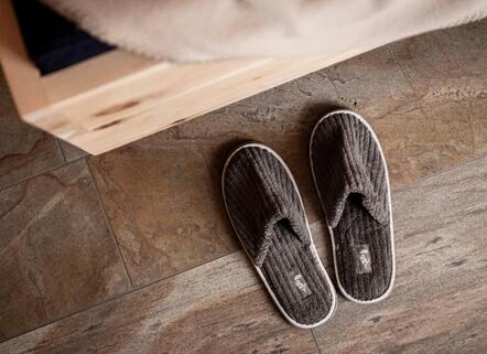 Pantofole per l'area wellness