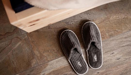 Slippers for the wellness area